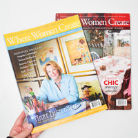 Where Women Create Magazine - 2 Issues