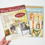 Where Women Create + Somerset Workshop 2 Magazines - 2 Issues