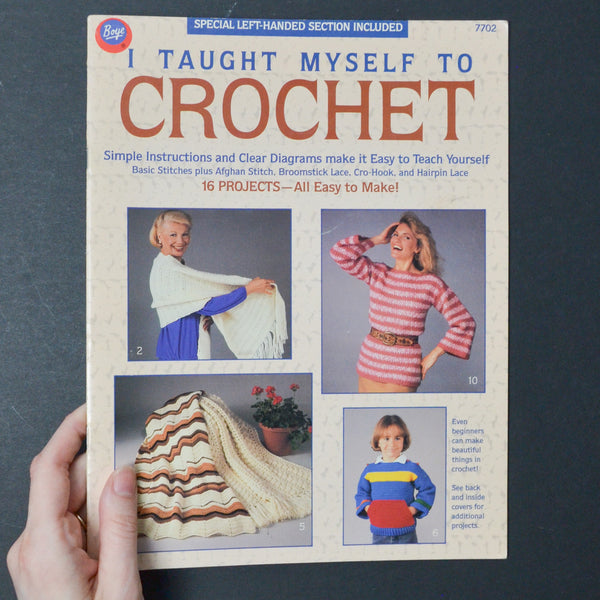 I Taught Myself to Crochet Boye 7702 Booklet Default TItle