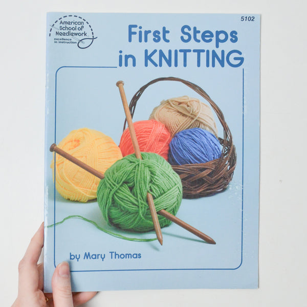 First Steps in Knitting ASN 5102 Default TItle