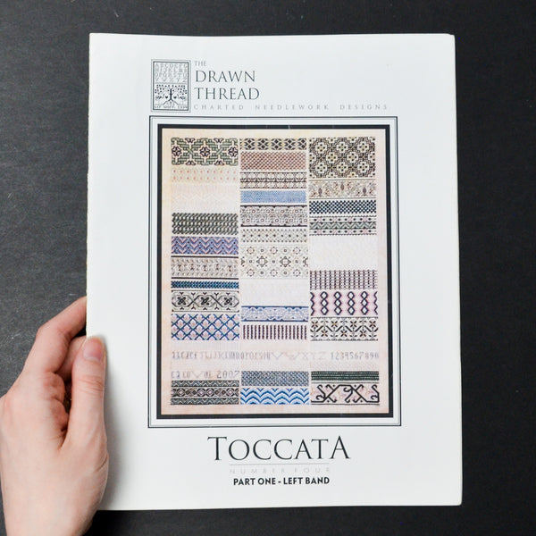 The Drawn Thread Toccata Number Four Part One - Left Band Cross Stitch Pattern Booklet