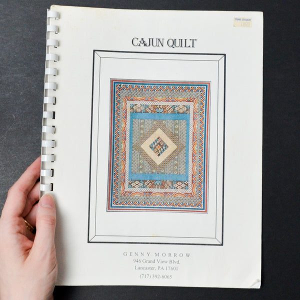 Cajun Quilt Canvas Needlepoint Pattern Booklet