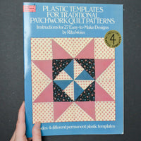 Plastic Templates for Traditional Patchwork Quilt Patterns Booklet