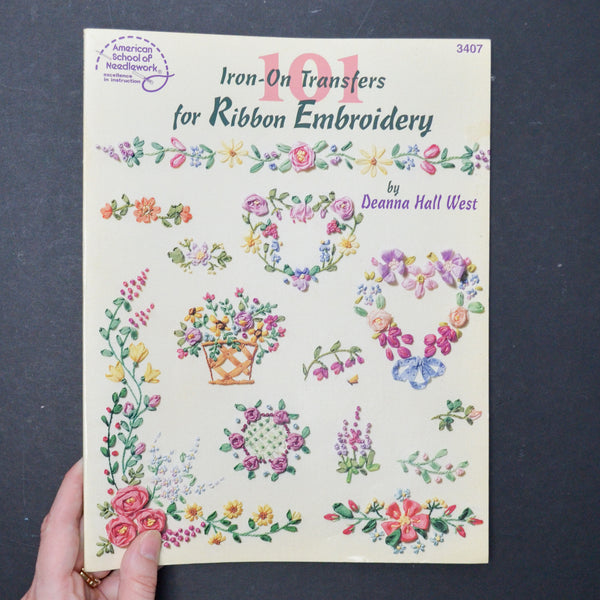 Iron-On Transfers for Ribbon Embroidery Booklet