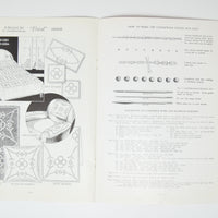 Grandmother's Mountain Craft Art of Candlewicking for Home Decoration Booklet