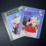Mrs. Claus + Kris Kringle Crochet Outfit Pattern Booklets
