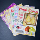 Plastic Canvas Today Magazines - Set of 5