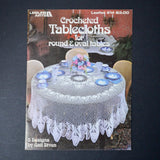 Crocheted Tablecloths for Round + Oval Tables - Leisure Arts Leaflet 214