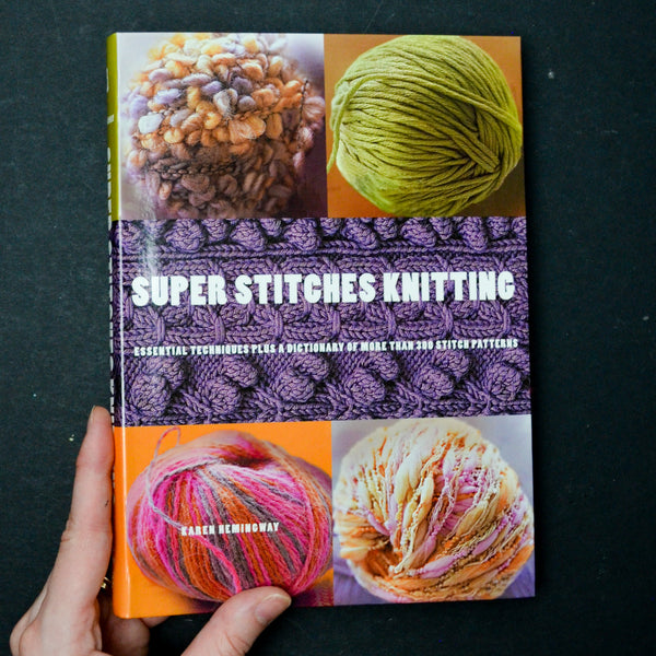 Super Stitches Knitting Book