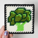 Broccoli Needlepoint Starter Kit