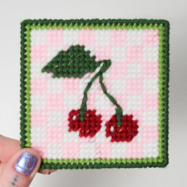 Cherry Needlepoint Starter Kit