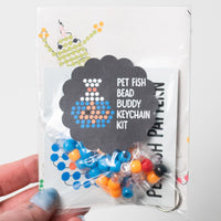Pet Fish Bead Buddy Keychain Kit