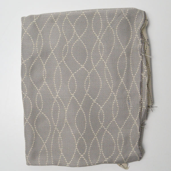 Gray Patterned Upholstery Fabric - 39" x 47"