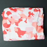 Pink Camo Print Soft Knit Apparel Fabric - 66" x 86"