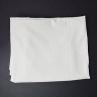 White Stretchy Double Knit Fabric - 66" x 88"