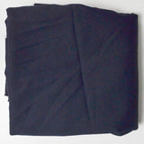 Black Polyester Woven Fabric - 60" x 184"