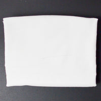 White Medium-Weight Woven Dobby Fabric - 50" x 58"