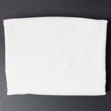 White Medium-Weight Woven Dobby Fabric - 50" x 58"