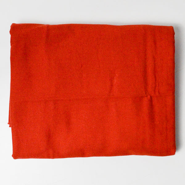 Deep Burnt Orange Quilting Cotton Fabric - 45" x 56"