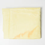 Pastel Yellow Vintage Faille Ribbed Woven Fabric - 39" x 132"