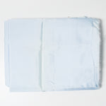 Light Blue Vintage Faille Ribbed Woven Fabric - 45" x 88"
