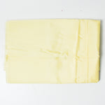 Light Yellow Vintage Faille Ribbed Woven Fabric - 39" x 45"
