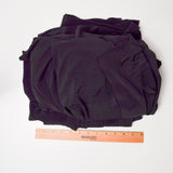 Black Stretch Knit Fabric - 64" x 196"