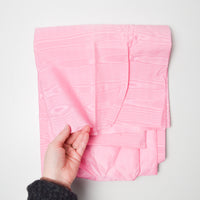 Pink Ribbed Moire Fabric - 42" x 44"