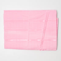 Pink Ribbed Moire Fabric - 42" x 44"