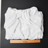 Light Gray Stretch Velvet Fabric - 60" x 120"