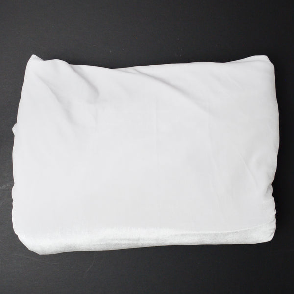 Light Gray Stretch Velvet Fabric - 60" x 120"