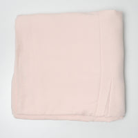 Pastel Pink Lightweight Woven Fabric - 56" x 62"