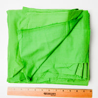 Grass Green Quilting Weight Woven Fabric - 80" x 90"