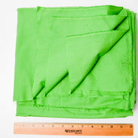 Grass Green Quilting Weight Woven Fabric - 80" x 90"
