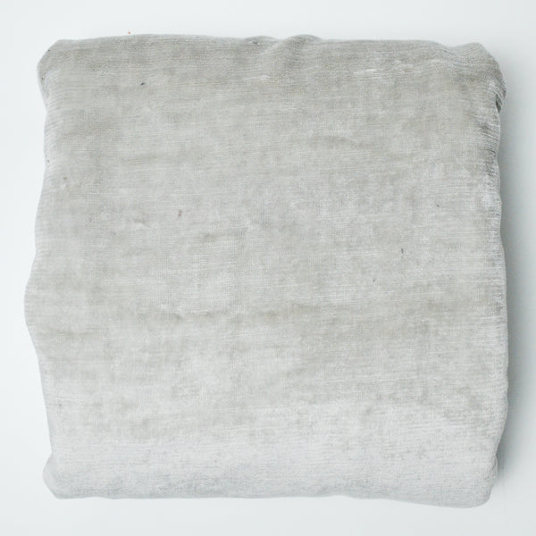 Gray Chenille Upholstery Fabric - 56" x 56"