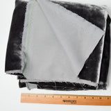 Dark Gray Chenille Upholstery Fabric - 40" x 59"