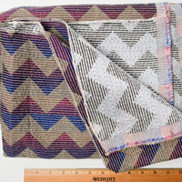 Chevron Textured Woven Upholstery Fabric - 60" x 164"
