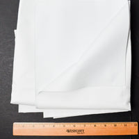 White Coated Blackout Fabric - 54" x 58"