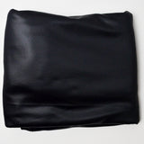Black Slightly Shiny Coated Double Knit Fabric - 60" x 176"