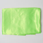 Bright Lime Green Satin Fabric - 58" x 192"
