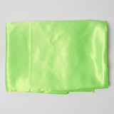 Bright Lime Green Satin Fabric - 58" x 192"