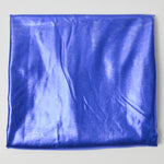 Metallic Blue Stretch Lame Knit Fabric - 30" x 60"