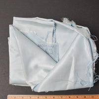 Light Blue Nubby Texture Woven Fabric - 48" x 80"