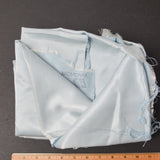 Light Blue Nubby Texture Woven Fabric - 48" x 80"