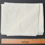 Off-White Stain-Resistant Coated Woven Fabric - 46" x 70"