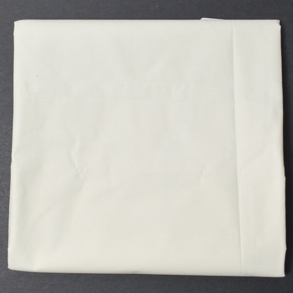 Off-White Stain-Resistant Coated Woven Fabric - 46" x 70"