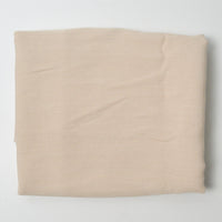 Beige Polyester Ribbed Fabric - 52" x 64"