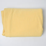 Yellow Heathered Cotton Blend Knit Fabric - 46" x 192"