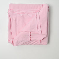 Pink Lightweight Flowy Stretch Knit Fabric - 64" x 84"