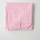 Pink Lightweight Flowy Stretch Knit Fabric - 64" x 84"
